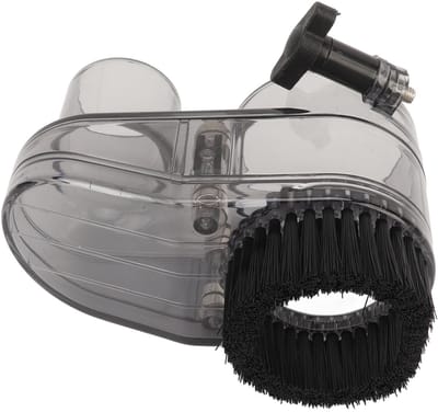 Dailygoods- Stofschoen 52 mm - Nylon Borstel - Transparant Ontwerp - Magnetische Hoogteverstelling - Ideaal voor Spindelmotoren - Verbeterde Houtbewerkingservaring - Stofafzuiger
