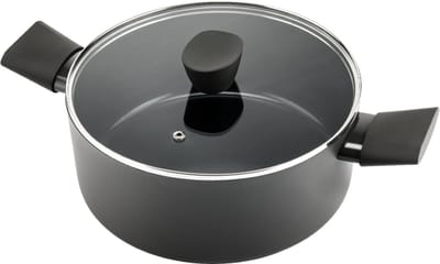 ISENVI Avon Kookpan met Deksel - 20 cm - Keramisch - Ergo Greep - Geschikt voor Inductie - PFAS, PTFE Vrij