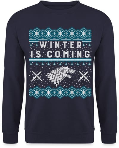 Game Of Thrones Winter Is Coming Sweater Heren