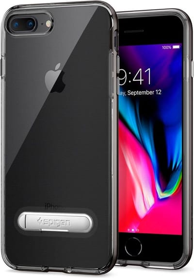 Spigen Crystal Hybrid Apple iPhone 7 Plus / 8 Plus Grijs