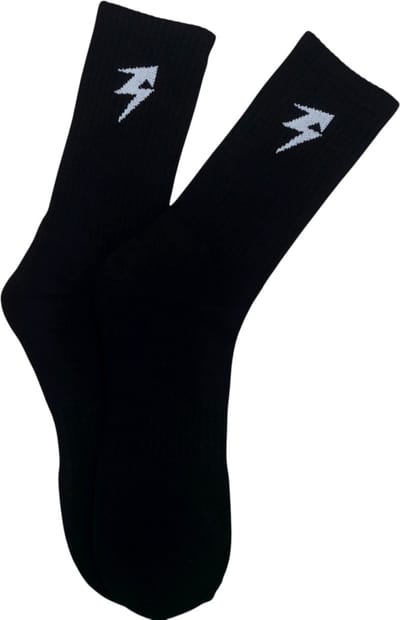 SparkNine® sportsokken - unisex fitness sokken - ademend & zacht - zwart - L - maat 42/45 - comfortabel & ondersteunend - fitness & training - voor sport en gagelijks gebruik