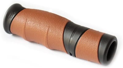 Fietshandvatten - Stuurhandvatten - Comfortabel Fietsen - Ergonomisch Design - 122 mm - Zwart Bruin