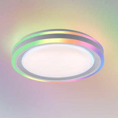 JUST LIGHT. GmbH LED plafondlamp Spheric, CCT, RGB, Ø 40cm
