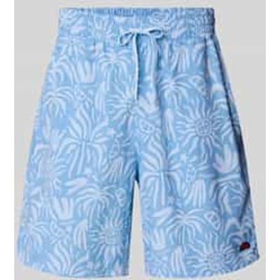 Relaxed fit korte broek met logobadge, model 'SCORCHANO'