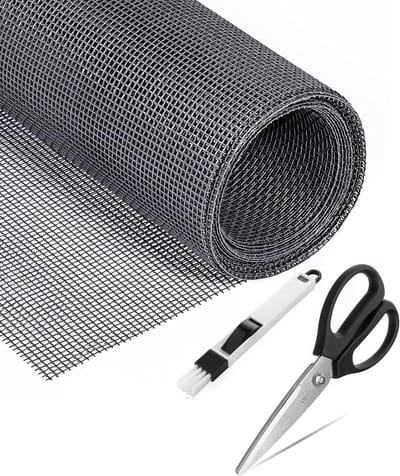 Vliegengaas voor ramen 120 x 250 cm - glasvezel - uv-bestendig - effectieve insectenbescherming - SnelShoppen