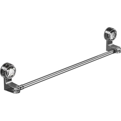 65-130cm Schaalbaar Huis Aluminium Handdoekenrek Badkamer Handdoekhanger Zuignap Installatie Handdoekenrek Huis Badkameraccessoires gray