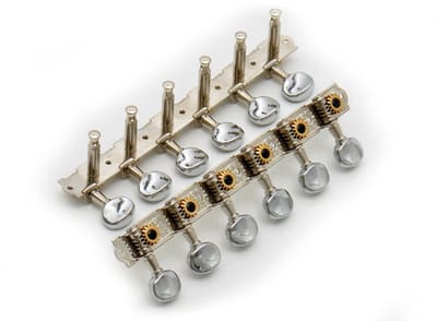 Göldo M1277 Standard Tuners 12-String (Nickel) - Stemmechaniek voor gitaar