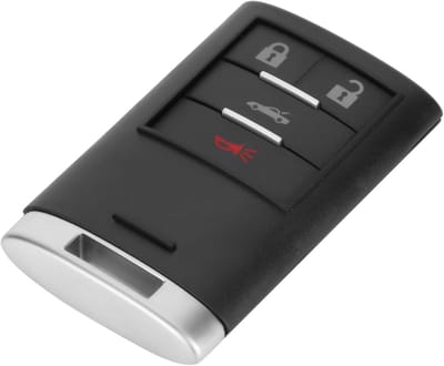 Dailygoods- Autosleutel Hoesje - Duurzaam ABS - Sleutel Fob - Beschermhoes - Voor Chevrolet Corvette 2008-2013 - Luxe Design - Slijtvast