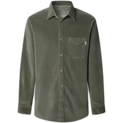 Pepe Jeans Clayton Overhemd Met Lange Mouwen Groen XS Man