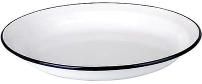903925 BANDEJA OVALADA BlancoA 25X17 CM