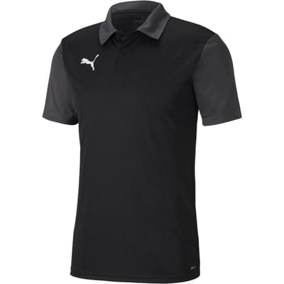 Puma Heren TeamGoal 23 Zijlijn Poloshirt (Zwart)