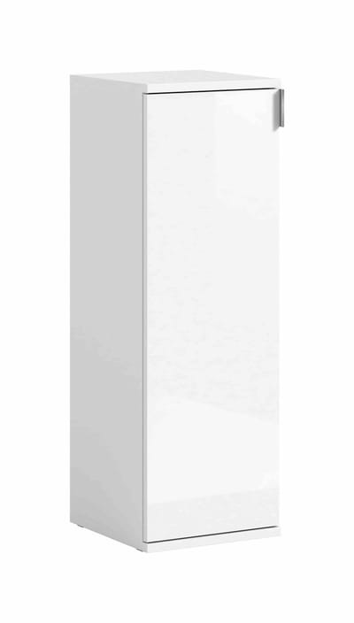 Projectxladekast wit hoogglans - 34x30x99cm