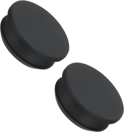 Gatpluggen - Rubberen stoppen - Gaten afdichten - Klikmechanisme - 42.6 mm diameter - Zwart