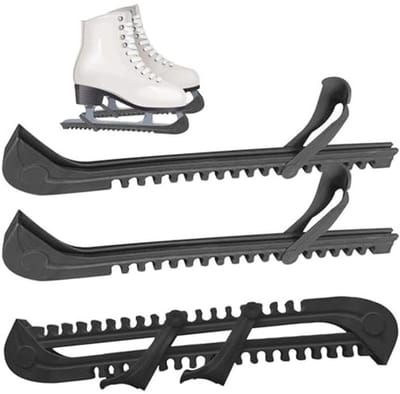 Universele schaatsbeschermers voor schaatsen en ijshockey - verstelbare bescherming voor alle maten