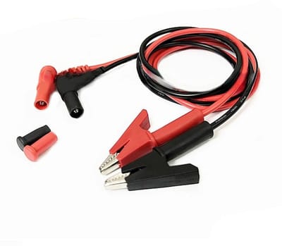 Testkabels Dubbel - Meetkabels Set - Elektronica Testen - Geharde Sondepunten - 90 cm Lengte - Rood Zwart