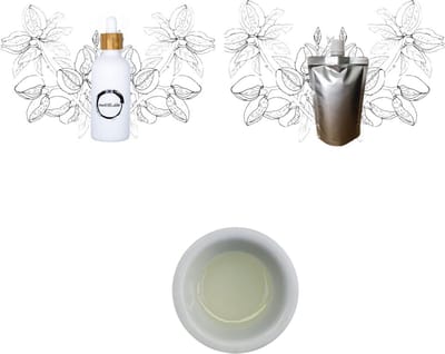 Amandel olie huidolie in navulbaar glazen pipet flesje 100ml + hersluitbare navulverpakking 100ml - vegan - dierproefvrij en zonder chemische toevoegingen
