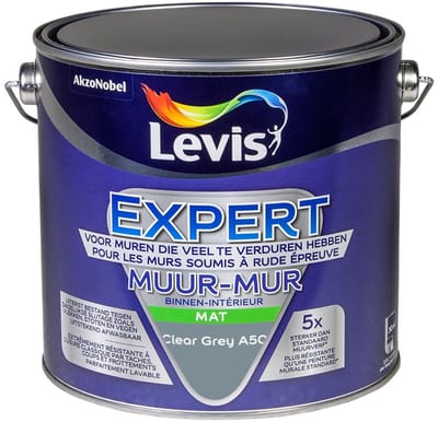 Levis - Expert Muur Binnen Mix - Clear Grey A50 - Mengverf - 2,5 L