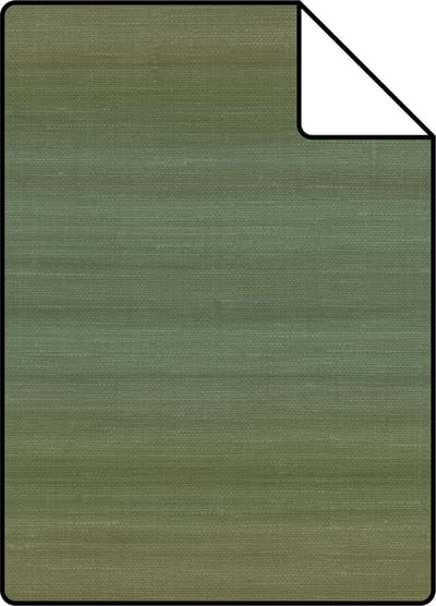 Proefstaal Origin Wallcoverings behang geweven structuur met kleurverloop mosgroen - 26,5 x 21 cm - 347752-S