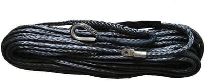 Sleepkabel Auto - Touw met Haken - Voertuigen Verplaatsen - Zware Kwaliteit - 50g - Zwart