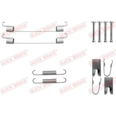 Toebehorenset, remschoenen QUICK BRAKE 105-0042