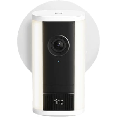 Ring Spotlight Cam Pro 2nd Gen Wired - Retinal 4K - White