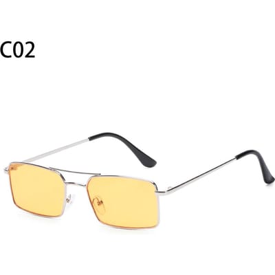 Gepolariseerde UV-bescherming Lichtgewicht Comfortabel Duurzaam Hoge Kwaliteit Stijlvol Retro Legering Metaal Vrouwen Mannen Zonnebrillen beige
