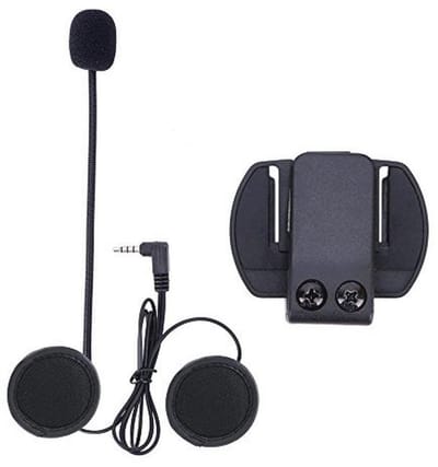 Motorcycle Intercom Microfoon met Helmclip voor Bluetooth V4/V6 - Waterdicht en Duidelijk Geluid