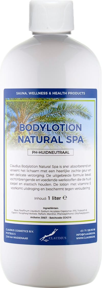Bodylotion Natural Spa 1 Liter