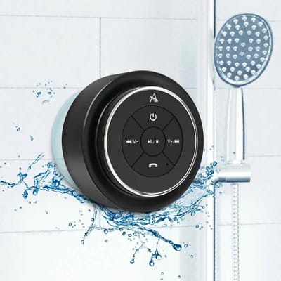 Bluetooth Speaker - Draagbare Audio - Muziek Luisteren - IPX7 Waterdicht - 12 Uur Speeltijd - Zilver