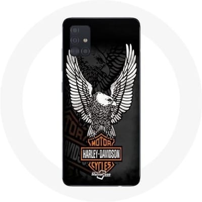 Samsung Galaxy A51 hoesje Harley Davidson Cool schilderij