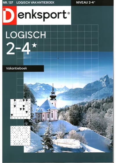 Denksport Logisch Vakantieboek - 137 2025