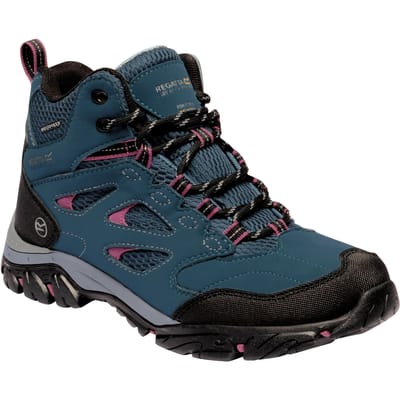 Regatta Dames/dames Holcombe IEP Mid Hiking Boots (Marokkaans Blauw/Rood Violet)