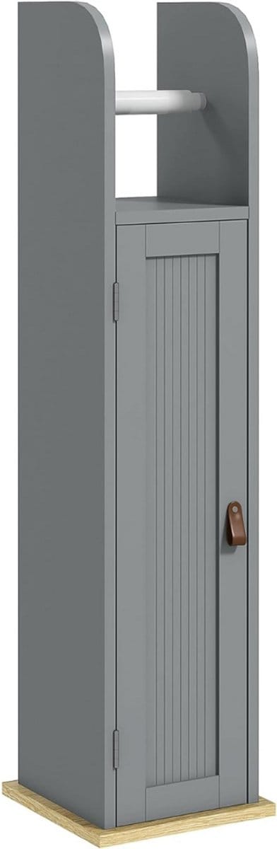 ApexArte® Badkamerkasten Hoog - Toilet Kastje Staand - Badkamerkastje