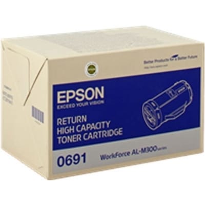 Epson S050691 toner cartridge zwart hoge capaciteit (origineel)
