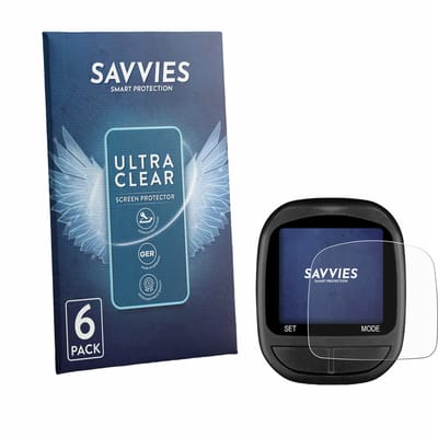 Savvies - Screenprotector voor Joycune Joy-587 - Folie Beschermfolie transparant 6 Stuks