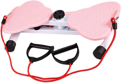 Taille Draaiend Hulpmiddel - Buik Oefenplank - Thuisfitness Lichaamsvorming - Voet Massage Functionaliteit - Tot 100 kg - Zwart