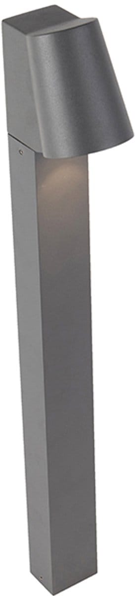 QAZQA uma - Moderne LED Staande Buitenlamp | Staande Lamp voor buiten - 1 lichts - H 620 mm - Donkergrijs - Buitenverlichting