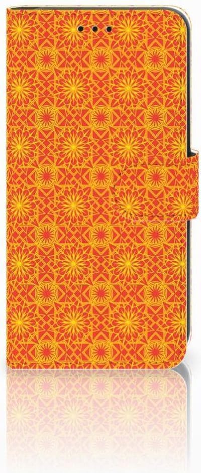 Xiaomi Mi A2 Lite Telefoon Hoesje Batik Oranje