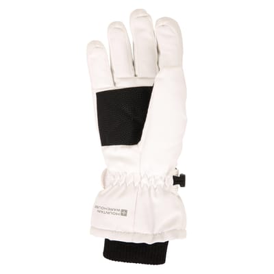 Mountain Warehouse Dames Isotherm Waterdichte Ski Handschoenen (Wit)
