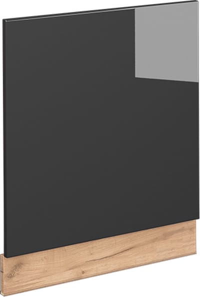 Vicco Fame-Line Frontpaneel – 60 cm zonder werkblad Antraciet Hoogglans