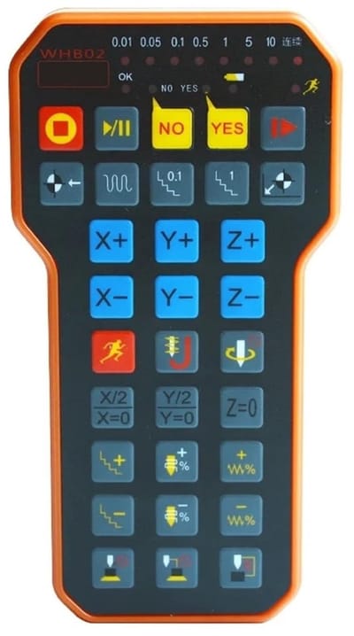 Graveer Controller - Afstandsbediening Handvat - Precisie Besturing - Draadloze Vrijheid - Compact Ontwerp - Zwart