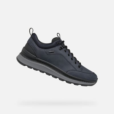 GEOX SPHERICA ACTIF X2 ABX HEREN Sneakers - MARINEBLAUW/ZWART - Maat 40