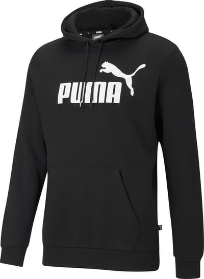 PUMA ESS Big Logo Hoodie FL Heren Trui - Zwart - Maat S