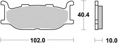 ap racing remblok voor motor yamaha 600 xj n diversion 1995 tot 1997 av nieuw