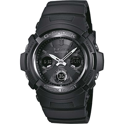 Casio G-Shock AWG-M100B-1AER Herenhorloge 46 mm - Zwart