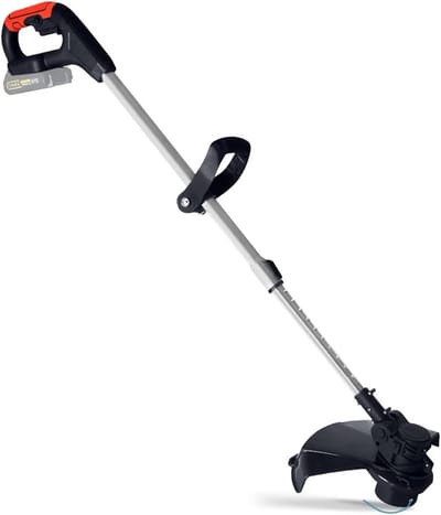 Elektrische Grastrimmer - Draadloos Grasgereedschap - Gazon Onderhoud - Verstelbare Kop - 90-120cm - Zwart