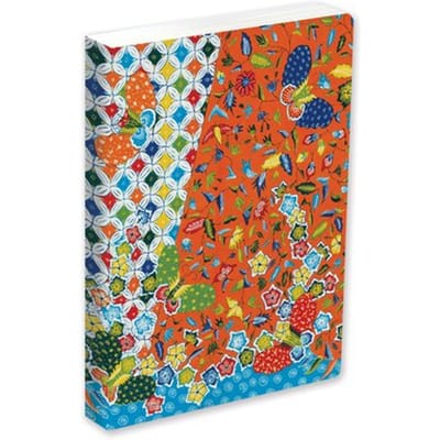 Journal Modern Batik Kawung Butterflies, Lined Paperback - Jrnl