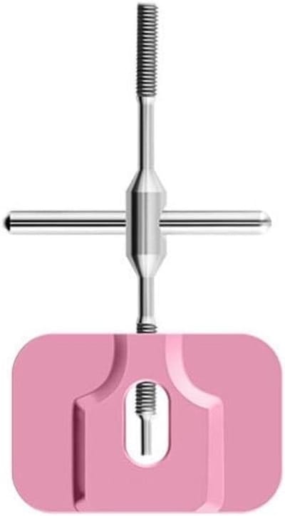 Hengelonderhoud Set - Molens Gereedschap - Visserij Onderhoud - Schokbestendige Opbergdoos - 8 x 4 x 2 cm - roze
