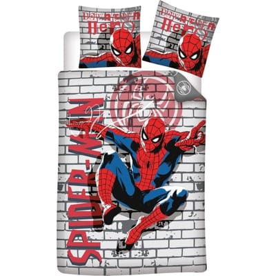 Spiderman Dekbedovertrek polykatoen 140 x 200 cm