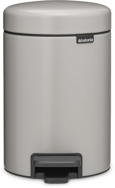 Brabantia NewIcon Prullenbak - 3 liter Badkamer - Soft Grey